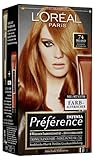 L'Oréal Paris Préférence, 7.4 Kupferblond, 3er Pack (3 x 1 Stück)