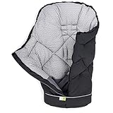 PRIEBES MILADKA Universal Winter Fußsack für Kinderwagen & Buggy/abnehmbares Fußteil/auch Krabbeldecke & Wickeldecke/atmungsaktiv & wasserabw