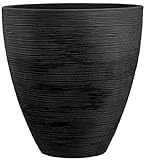 Dehner Pflanzvase Vino, Ø 40 cm, Höhe 42 cm, Kunststoff,