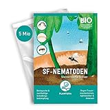 Plantura SF-Nematoden gegen Trauermücken, Apfelwickler & Ameisen, wirksam & nachhaltig, 5 Mio (5 m²)
