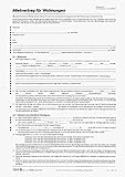 Brunnen Mietvertrag Wohnungen, A4, 6 Seiten (2 Verträge)