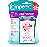 Compeed Herpesbläschen Patch - mit Applikator - für beschleunigte Wundenheilung – gegen Herpes im Gesicht - 1x 15er Pack