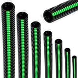 Universeller Flexibles PP Wellrohr aus Polypropylen bis 125°C, Länge: 5 10 25 50 m Kabelschutz Schutz Rohr ungeschlitzt UV-Beständig Auswahl: (Ø 16 mm innen/Ø 21 mm außen / 5m Meter)