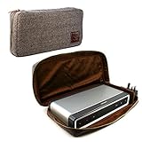 TUFF LUV [Kompatibel mit Bluetooth-Lautsprechern von Bose Soundlink Bluetooth Speaker III / 3] Fischgräten-Tweed-Reisetasche - B