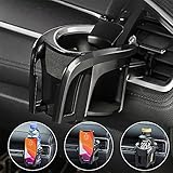 YeenGreen Auto Getränkehalter Lüftung, 2 in 1 Auto Becherhalter, 7,5cm Durchmesser Universal Auto Dosenhalter, Auto Lüftungshalterung, Kaffee Handyhalterung, Dosenhalter Getränke Halter für 7,2