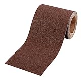 kwb 8177-24 Schleifpapier-Rolle für Metall und Holz, K-240, 93 mm x 5 m, Korund-Bestreut, Schleif-Rolle für Hand- und Schwing-Schleifer, Schleifpapierstreifen für S