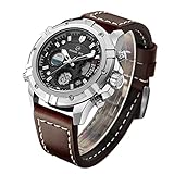 Emebay – Klassische Armbanduhr, wasserdicht, Sport, Analog, Quarz, Mode, Herren, Lederarmband, Top Marke, Luxus, Militär, Armbanduhr Boyfriend,