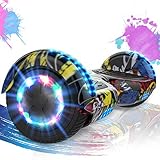 SOUTHERN WOLF Hoverboards 6.5 Zoll-LED & Bluetooth mit 350W*2 Motorbeleuchtung-für Kinder und Jugendliche, Self Balance Scooter Elektroscooter Elektro Skateb