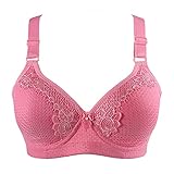 IFOUNDYOU BH Damen ohne Bügel Push Up Cami Top BH Sexy Große Größen Verstellbare Bralette BH Damen Nahtlose Bauchfrei BH Unterwäsche Rückenfrei Vollschalen Bra BH Soft Maximizer Bequemer BH D