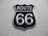 Aufnäher Bügelbild Iron on Patches Applikation Route 66 Biker U