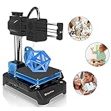 NantFun Mini 3D-Drucker für Kinder und Anfänger, Mini 3D Drucker DIY Kit mit PLA-Filament-1.75mm 10M Weiß, Schnelle Erwärmung, geringes Rauschen, für Zuhause, Schule Office, schwarz-B