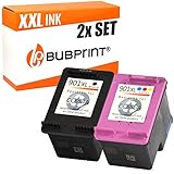 Bubprint Kompatibel Druckerpatronen als Ersatz für HP 901 XL für OfficeJet 4500 Wireless J4500 J4524 J4535 J4540 J4545 J4550 J4580 J4600 J4585 J4624 J4660 J4680 J4680C Schwarz und Dreifarbig 2er-Pack