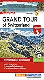 Grand Tour of Switzerland Touring Guide: 1600 km auf der Traumstrasse, Touren-Highlights, 25 Streckenabschnitte mit Tipps, Top-Sehenswürdikeiten, Erlebnisse (Hallwag Führer und Atlanten)