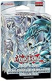 A YuGiOh Structure Deck Saga of Blue-Eyes White Dragon | DEUTSCH | Yu-Gi-Oh! Karten NEU & GÜNSTIG | + Arkero-G 50 Small Soft Sleeves japanische Kartenhü