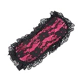 EXCEART Spitze Augenbinde Sexy Auge Augenbinde Frauen Sexy Augenbinde für Erwachsene Frauen Party Flirt Paar (Rosig)