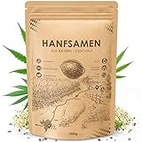 Hanfsamen Geschält 1KG aus Bayern | Naturbelassene Hanf Samen in Rohkostqualität - Reich an wertvollen Omega-3- und Omega-6 Fettsä