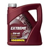 SAE 5W-40 Motoröl synthetisch MANNOL Extreme 4 L