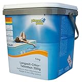 Planet Pool: Langzeit-Chlor-Tabletten für Pools | 200g Tabs | 5 kg Packung