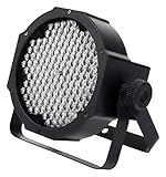 Showlite FLP-144W Flatline Panel LED Scheinwerfer (PAR Strahler, Discolicht, Bühnenbeleuchtung, Lampe, 144 LED/RGBW mixing, Anschlüsse: DMX In/Out, 6 DMX Modi)