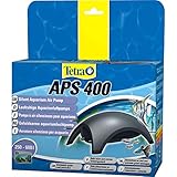 Tetra APS 400 Aquarium Luftpumpe - leise Membranpumpe für Aquarien von 250-600 L, schw