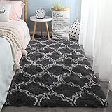 JSJJAUJ Teppich Teppiche for Wohnzimmer Home Decor 2021 Nordic Modern Long Plüsch Teppich Kind Schlafzimmer Boden Matte Balkon Bucht Fenster Kissen weicher (Color : 8, Size : 120X160CM)