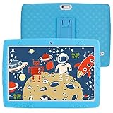 SANNUO Kinder Tablet 10 Zoll, Android 10.0 3GB RAM 32GB ROM, 3G Dual SIM,1280 * 800 IPS Display,2MP+5MP Kamera,GPS, WiFi,Bluetooth,Tablet für Kinder mit kindgerechter Hülle, b