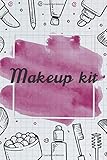 Makeup kit NoteBook Gift Idea: Lined makeup NoteBook Gift / Make-up Artist Notebook Gift, 120 Pages, 6x9, Soft Cover, Matte F