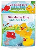 Badebuch Die kleine Ente und der Fisch: mit 1 Figuren (Badebücher): mit Fig