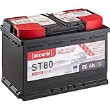 Accurat 12V 80Ah AGM Blei-Akku zyklenfeste Versorgungsbatterie VRLA Semi Traction ST80 wartung