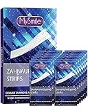 MySmile Zahnaufhellung Strips, White Strips Zahnaufhellung Kit, Unempfindlich 14 Sets Zahnaufheller zur Zahnaufhellung, Hilft bei der Entfernung von Rauchenden Kaffee-Soda-Weinfleck