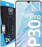se® [2 x] 3D Schutzfolie für Huawei P30 Pro - Full Screen, selbstheilend, HD Displayschutz-Folie, Anti-Kratzen, Anti-Bläschen, hüllenfreundlich, kein Panzerg