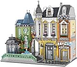 MOMOJA Toy Store City House Building Blocks Kit mit 5477 Teilen Bauspielzeug, Kompatibel mit Leg