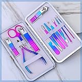 Nagelschere spritzwassergeschützt Haushalt tragbarer Nagelgraben spezielle professionelle Maniküre Knipser Entzündungsnagel Set Werkzeug