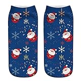 Zhiyao Wintersocken Damen Weihnachtssocken Warme Socken Baumwolle kuschelsocken Atmungsaktiv Weich Sneakersocken Mehrfarbig