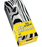 Die Lernbox (DIN A8) - Design: Zebra: Lernbox zum Selbstbefüllen, fertig montiert (Alle Klassenstufen)