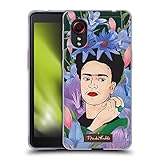 Head Case Designs Offiziell Offizielle Frida Kahlo Lilien Portrait 3 Soft Gel Handyhülle Hülle kompatibel mit Samsung Galaxy Xcover 5