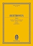 Klaviertrio Nr. 7 B-Dur: 'Erzherzog-Trio'. op. 97. Klaviertrio. Studienpartitur. (Eulenburg Studienpartituren)