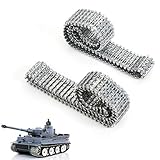 Metallketten Metallschienen 2 Stk Für Heng Long Taigen Tiger 1/16 Panzer RC Panzer u. a. Ersatz Ketten Tank RC Modellbau Kettenfahrzeug E