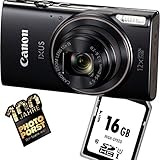 1A Photo PORST Starter Angebot Canon Ixus 285 HS Schwarz+SD 16 GB Speicherk