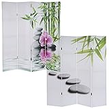 Mendler Foto-Paravent T234, Paravent Raumteiler Trennwand 180x160cm - Kho S
