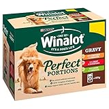 Winalot Perfect Portions Hundefutterbeutel in Soßenfutter, Einheitsgröße, 12 Stück (kann variieren)