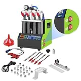 MR CARTOOL 220V Ultraschall Injektor Reiniger Diesel für Common-Rail-Diesel-Injektor, Einspritzdüsen Reiniger Benzin Kompatibel mit 4-Zylinder-Autos M