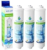 AquaHouse 3X UIFH Kompatibel für Haier 0060823485A Kemflo Aicro Wasserfilter für Haier, CDA, Firstline, Frigistar Kühlschränk