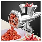 Fleischschleifer Manuelle Fleischschleifmaschine Mincer Wurst Nudelgerichte Handheld Rindfleisch Pasta Mincer Maker Gadgets Aluminiumschleifmaschine Küche Werkzeug Für Zuhause, Küche, Kochwerkzeug