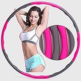 Schneespitze Hula Hoop, Hula Hoop Reifen für Erwachsene & Kinder Abnehmbarer Powerhoop,Fitness, Abnehmen, Zuhause Büro Fitnessstudio Massage Bauchtrainer -Potime_6