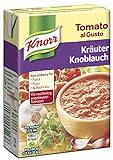 Knorr Tomato al Gusto Kräuter Knoblauch Soße, 1er-Pack (1 x 370 g)