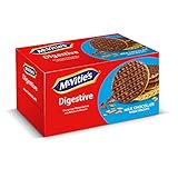 McVitie's Digestive Milk Chocolate 1 x 200 g – knusprige Kekse mit Schokoladenüberzug – Bisquits nach traditioneller Rezeptur – Milchschok