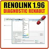 RenoLink Software Version 1.96 auf USB-Stick, offizielles Lizenzprodukt für Kfz-Diagnose, professionell, Renault und D