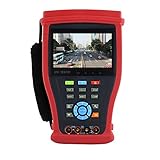 4K IP CCTV Kameratester CCTV Testmonitor SDI/EX-SDI Kamera Testmonitor mit digitalem Multimeter, HDMI-Eingang/-Ausgang, POE Ausgangsleistung, Rapid ONVI, UTP Kabeltester, RJ45 Kabel TDR-T