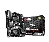 MSI MAG B550M MORTAR (AMD AM4 DDR4 M.2 USB 3.2 Gen 2 HDMI M-ATX Gaming Motherboard AMD Ryzen 5000 Prozessoren)